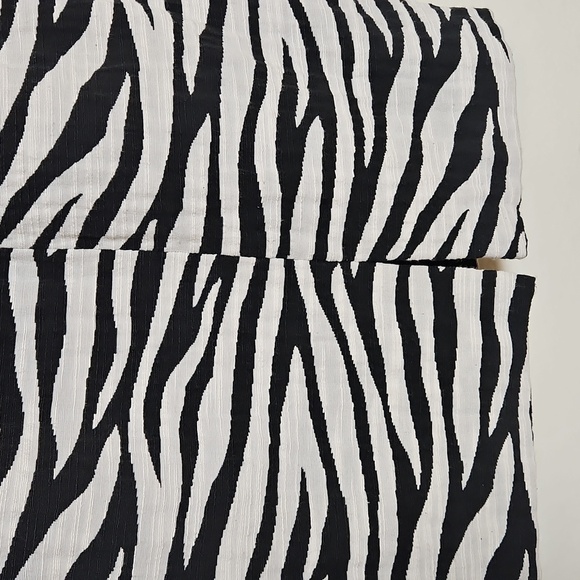 Kay Unger Zebra Patterned Mini Dress - Picture 5 of 8